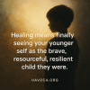 healing self-hatred after childhood abuse